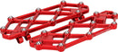 Diamond Floorboards Anodized / Red For Harley Davidson FLD 1690 2012-2013 - 32 CM | 16211217