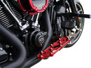 Diamond Floorboards Anodized / Red For Harley Davidson FLD 1690 2012-2013 - 32 CM | 16211217