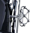 Diamond Floorboards Chrome For Harley Davidson FLD 1690 2012-2013 - 32 CM | 16211219