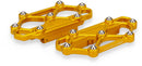 Diamond Floorboards Anodized / Gold For Harley Davidson FLD 1690 2012-2013 - 32 CM | 16211221