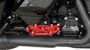 Diamond Floorboards Anodized / Red For Harley Davidson FLD 1690 2012-2013 - 32 CM | 16211222