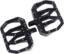Mini Aggressor Floorboards Anodized / Black For Harley Davidson FL 1200 1972-1977 - 12.1 CM