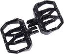 Mini Aggressor Floorboards Anodized / Black For Harley Davidson FLDE 1750 ABS 2018-2020 - 12.1 CM