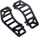 Aggressor Floorboards Anodized / Black For Harley Davidson FL 1200 1972-1977 - 30.5 CM