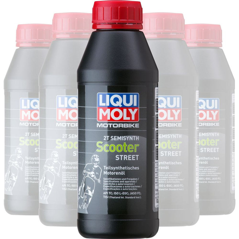 Liqui Moly 2 Stroke Semi Synth Scooter Street Oil - Box Of 12 - 500 ML