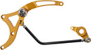 Mid Controls Gold For Harley Davidson FLHR 1750 2018