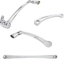 Deep Cut Foot Control Kits Chrome For Harley Davidson FLH 1868 ABS