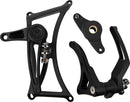 Mid Controls Black For Harley Davidson FLHR 1584 2009-2011