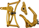 Mid Controls Gold For Harley Davidson FLHR 1584 2010-2011