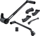 Extended Foot Control Kit Anodized / Black For Harley Davidson FLHTC 1450