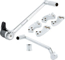 Extended Foot Control Kit Chrome For Harley Davidson FLHTC 1450