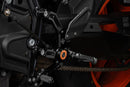 MUE2 Rearset KTM Black For KTM DUKE 990 ABS