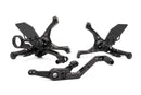 MUE2 Rearset Black For BMW M 1000 RR ABS 2021-2026
