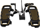 Floorboard Kit Black / Gold For Harley Davidson FLH 1868 ABS 2021