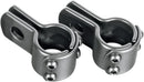 Highway Peg Mounting Clamps Black / Powder-Coated - 25 MM