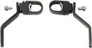 Highway Peg Mounts for Softail Black / Chrome For Harley Davidson FLHR 1450 1999-2003 - 15 CM