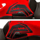 3D Motorcycle Stickers - Basic Kit For Ducati Multistrada V4 1100 2021>2023