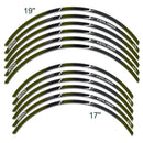 3D Motorcycle Stickers - WheelsFor Triumph Tiger 1200 2016>2017