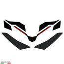 3D Motorcycle Stickers - Frontal Area For Yamaha Tracer 9 2025>2026