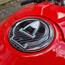 3D Motorcycle Stickers - Fuel Cap For Ducati Panigale/Streetfighter V4 / V4 S 2025>2026