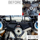 3D Motorcycle Stickers - Top Yoke For Ducati Panigale/Streetfighter V4 / V4 S 2025>2026