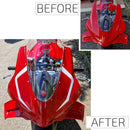 3D Motorcycle Stickers - Windshield For Ducati Panigale/Streetfighter V4 / V4 S 2025>2026