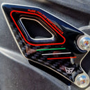 3D Motorcycle Stickers - Heel Pads For Ducati Panigale/Streetfighter V4 / V4 S 2025>2026