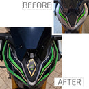 3D Motorcycle Stickers - Front Fender For Kawasaki Z 900 / 900 SE 2025>2026