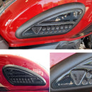3D Motorcycle Stickers - Tank Sides For Triumph Scrambler 400 X / Speed 400 2024>2025