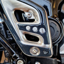 3D Motorcycle Stickers - Heel Pads For Triumph Scrambler 400 X / Speed 400 2024>2025
