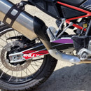 Crystal Motorcycle Protection Stickers - Swingarm For Aprilia Tuareg Rally 660 2025>2026