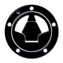 3D Motorcycle Stickers - Fuel Cap Black For Kawasaki Z 1000 2017>2020
