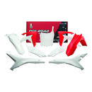 Plastic Kit OEM / Red / White For CRF450 13-16/CRF250 14-17 - Pack Of 6
