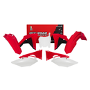 Plastic Kit OEM / Honda Red / Black / White For CRFX450 19-20/CRFX250 19-21 - Pack Of 6