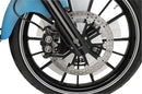 Radial Mount Front Brake Caliper Black / Matt For Harley Davidson FLHRC 1584 2007 - 292 MM