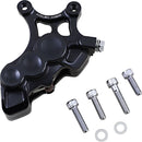 Ness Tech Six-Piston Differential Bore Caliper Black For Harley Davidson FLH 1868 - 356 MM