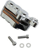 Ness Tech Six-Piston Differential Bore Caliper Chrome For Harley Davidson FLH 1868 - 300 MM