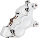 Ness Tech Four-Piston Caliper Chrome For Harley Davidson FLH 1868 ABS