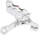 Ness Tech Six-Piston Differential Bore Caliper Chrome For Harley Davidson FLD 1690 - 300 MM