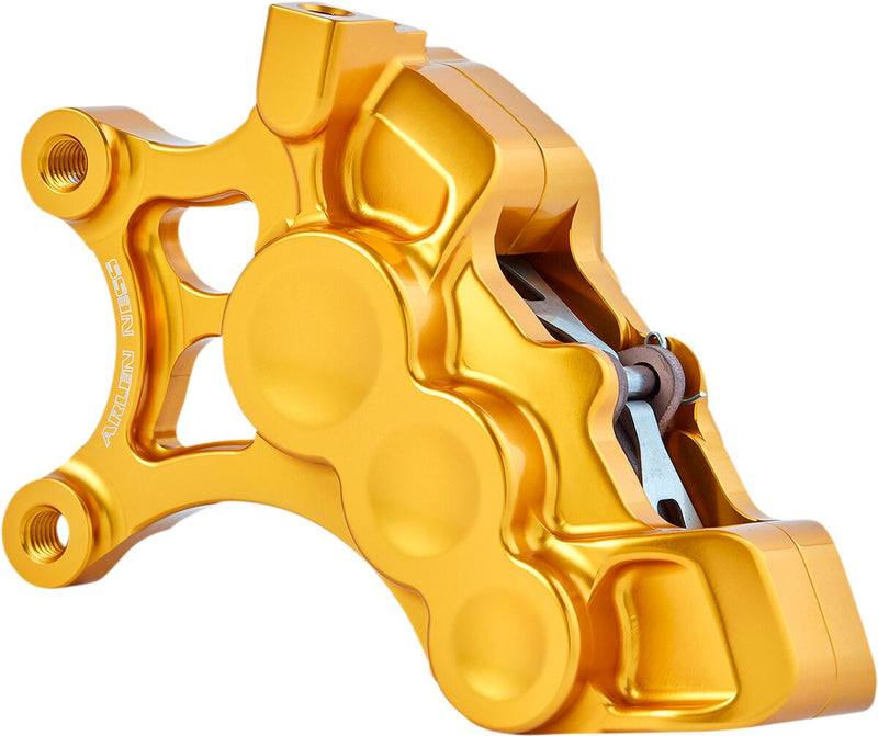 6-Piston Caliper Anodized / Gold For Harley Davidson FLHR 1584 - 356 MM