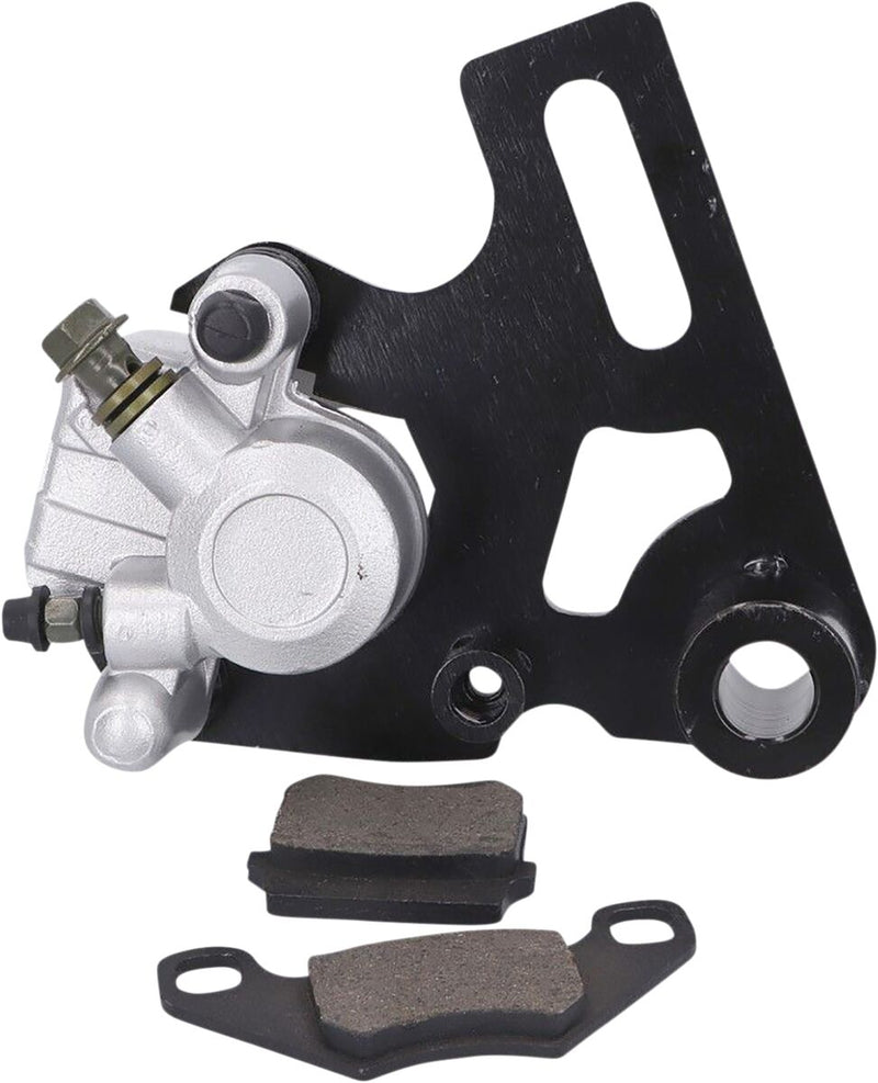 Rear Brake Caliper with Adapter For Rieju RRX, MRT, Derbi GPR Aluminum / Black / Silver For Derbi GPR 125 4V 2010