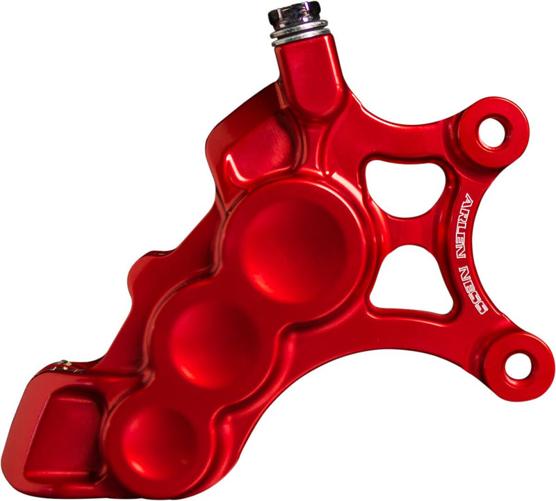 6-Piston Caliper Anodized / Red For Harley Davidson FLH 1868 ABS - 300 MM