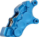 6-Piston Caliper Anodized / Blue For Harley Davidson FLH 1868 ABS - 300 MM