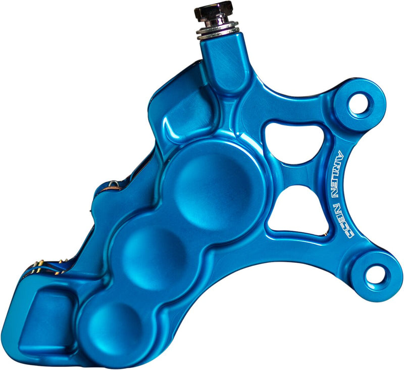 6-Piston Caliper Anodized / Blue For Harley Davidson FLH 1868 ABS - 300 MM
