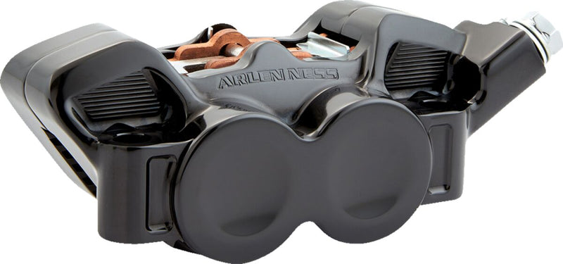 4-Piston Radial Left Hand Caliper Anodized / Black
