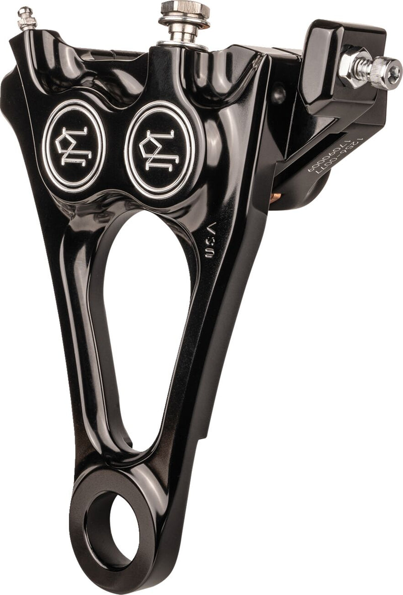 4-Piston Differential-Bore Rear Caliper Contrast Cut™ For Harley Davidson FLDE 1750 ABS 2018-2020