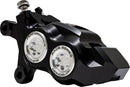 Race Series Monobloc Caliper Anodized / Black / Silver For Harley Davidson FLDE 1750 ABS 2018-2020