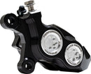 Race Series Monobloc Caliper Anodized / Black / Silver For Harley Davidson FLDE 1750 ABS 2018-2020