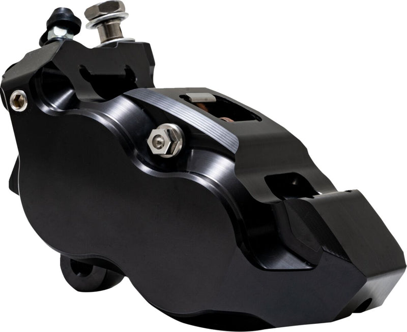 Race Series Monobloc Caliper Anodized / Black For Harley Davidson FLDE 1750 2018-2020