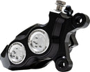 Race Series Monobloc Caliper Anodized / Black / Silver For Harley Davidson FLDE 1750 2018-2020